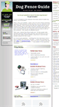 Mobile Screenshot of dog-fence-guide.com